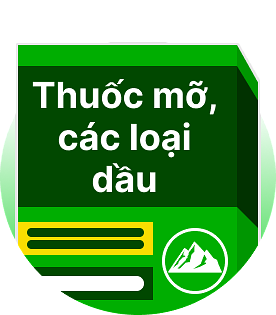 Thuốc mỡ, các loại dầu